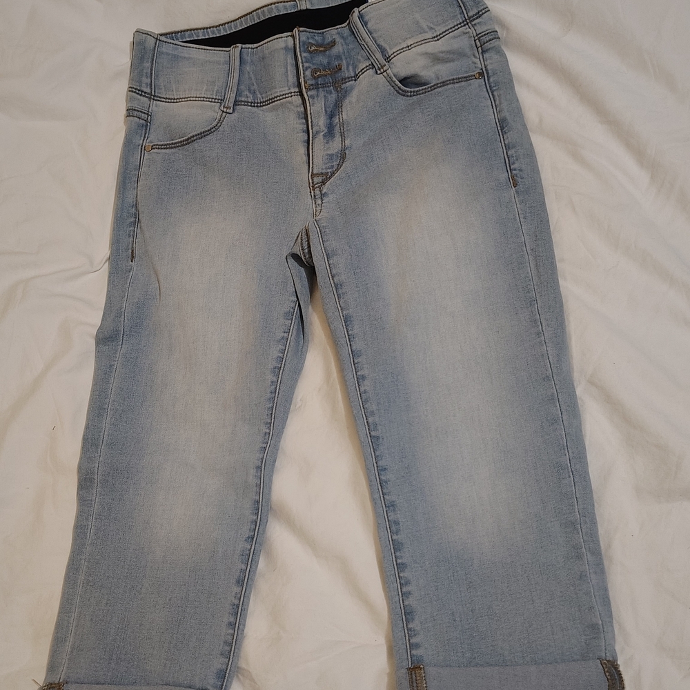 Light Blue Women's Capris